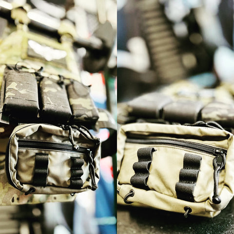 Military Tactical Fanny Pack  Front Tactical Modular Bag